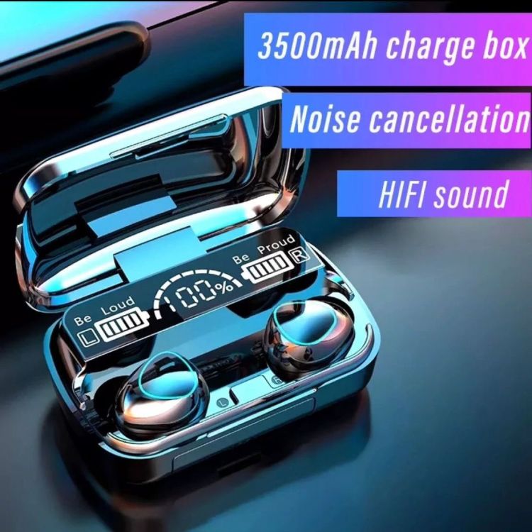 TWS M10 Wireless Earbuds (3500mah Power bank)